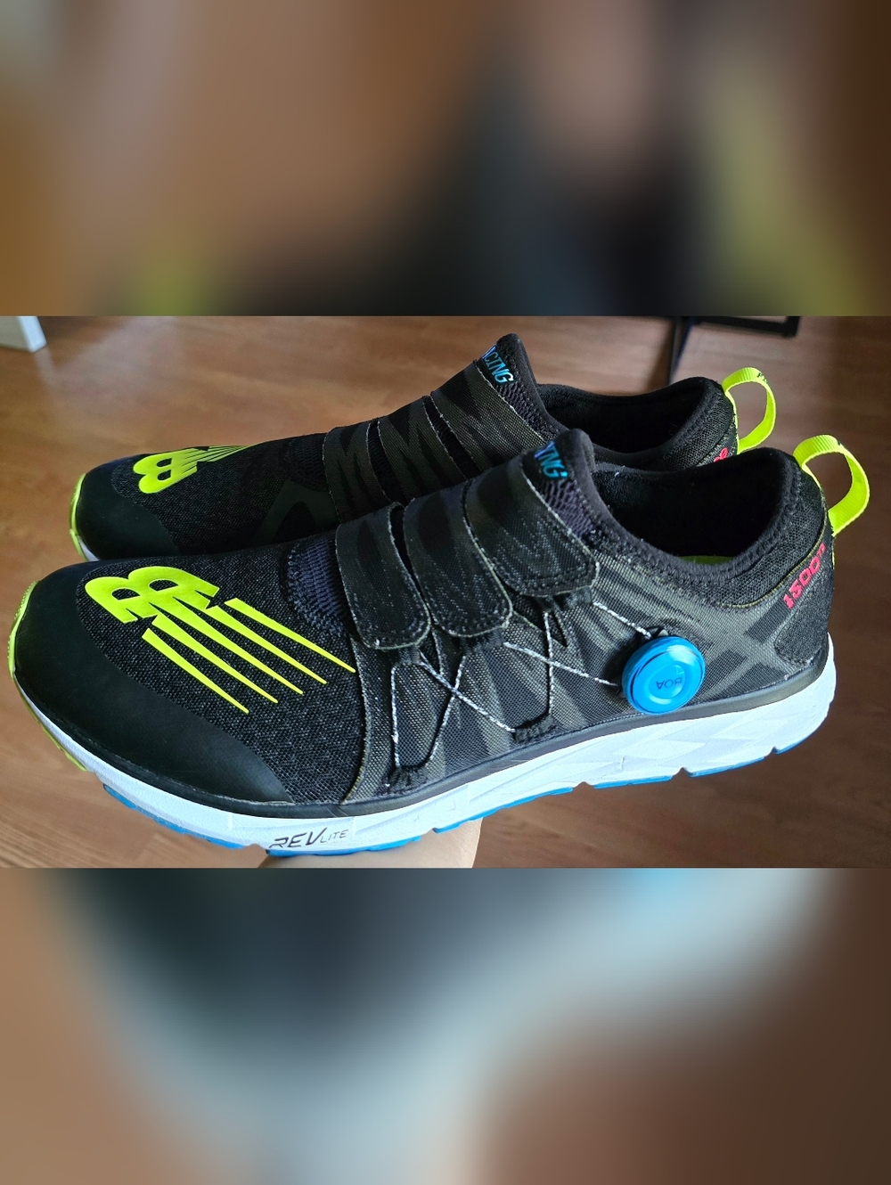 Sz 14 Men's NEW BALANCE 1500 V4 FUEL CORE REVEAL BOA Running Shoes